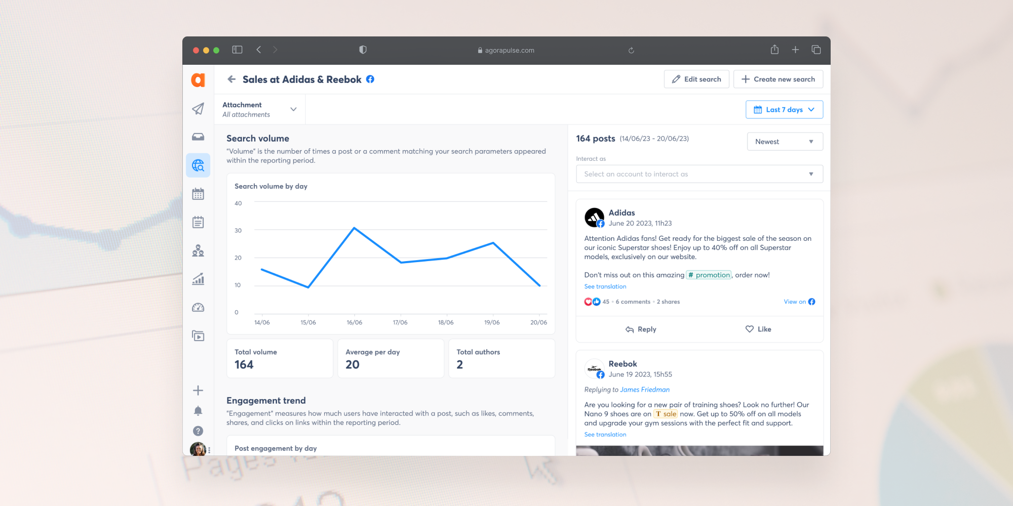 Refonte du Social Listening — aperçu